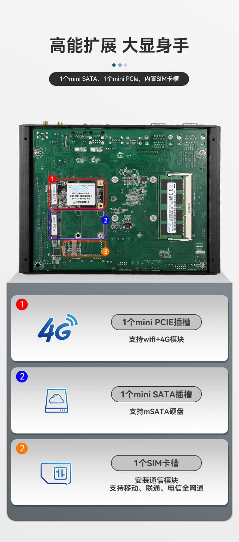 乐鱼无风扇嵌入式工控机,车队管理系统工业电脑,DTB-3002-J1900